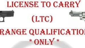 A red banner with the words " license to care ltc " on it.