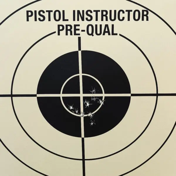 Pistol Instructor Range Pre-Qualification