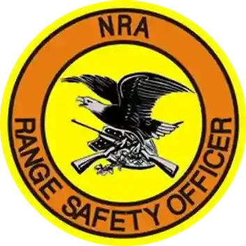 A picture of the nra range safety officer logo.