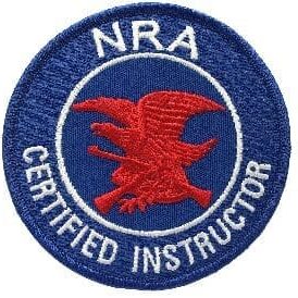 12 - NRA Certified Instructor A patch of nra certified instructor